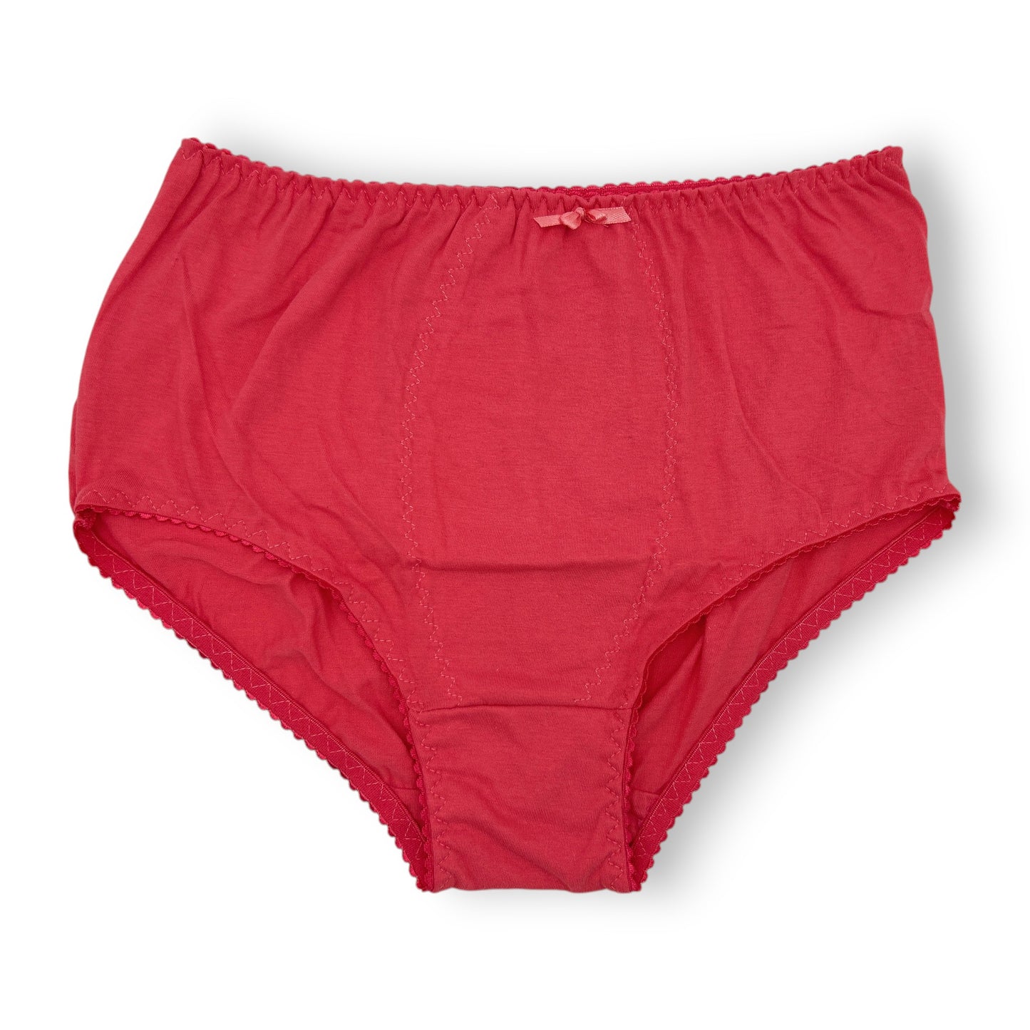 Pantaleta de algodón lisa surtida dama #253 Huvik paquete de 12