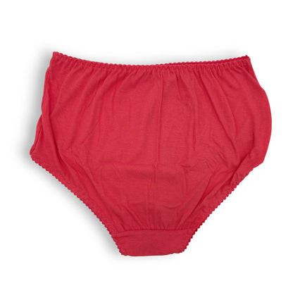 Pantaleta de algodón lisa surtida dama #253 Huvik paquete de 12