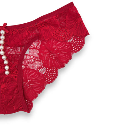 Bikini de encaje con perlas surtido unitalla dama Disturbio paquete de 6