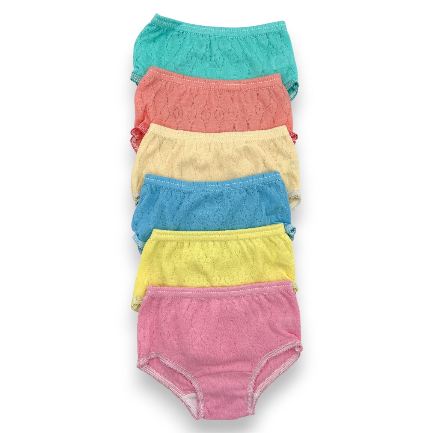 Pantaleta económica rombos surtida niña Jimmy paquete de 12
