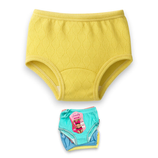 Pantaleta económica rombos surtida niña Jimmy paquete de 12