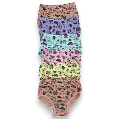 Pantaleta económica estampada surtida niña Jimmy paquete de 12
