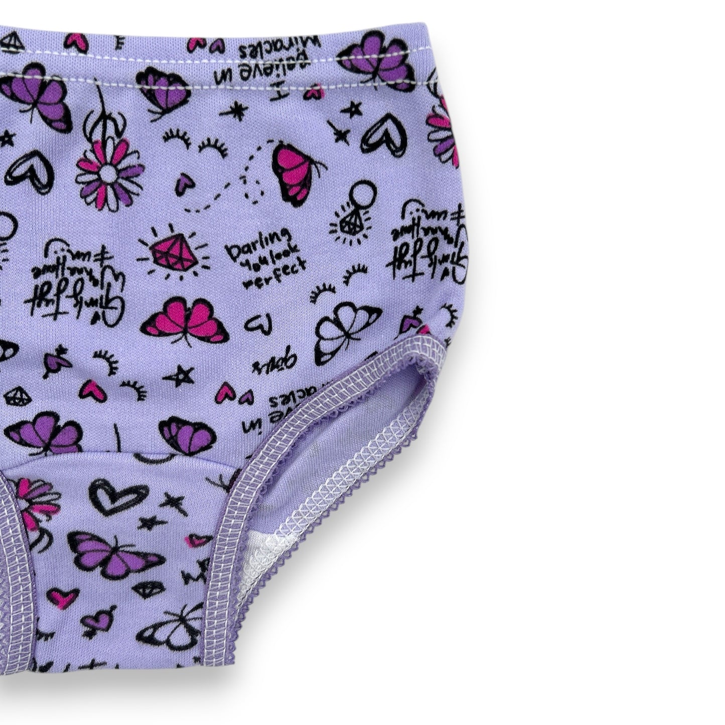 Pantaleta económica estampada surtida niña Jimmy paquete de 12