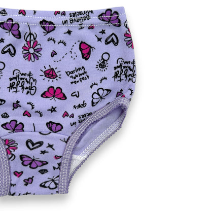 Pantaleta económica estampada surtida niña Jimmy paquete de 12