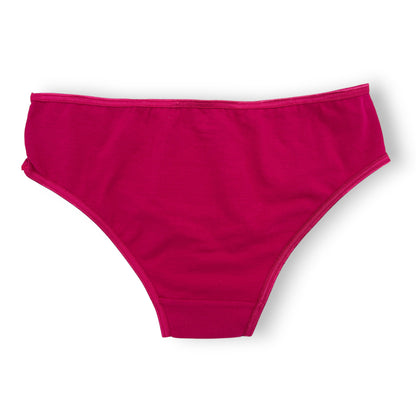 Bikini de algodón estampado surtido unitalla dama D&R paquete de 6