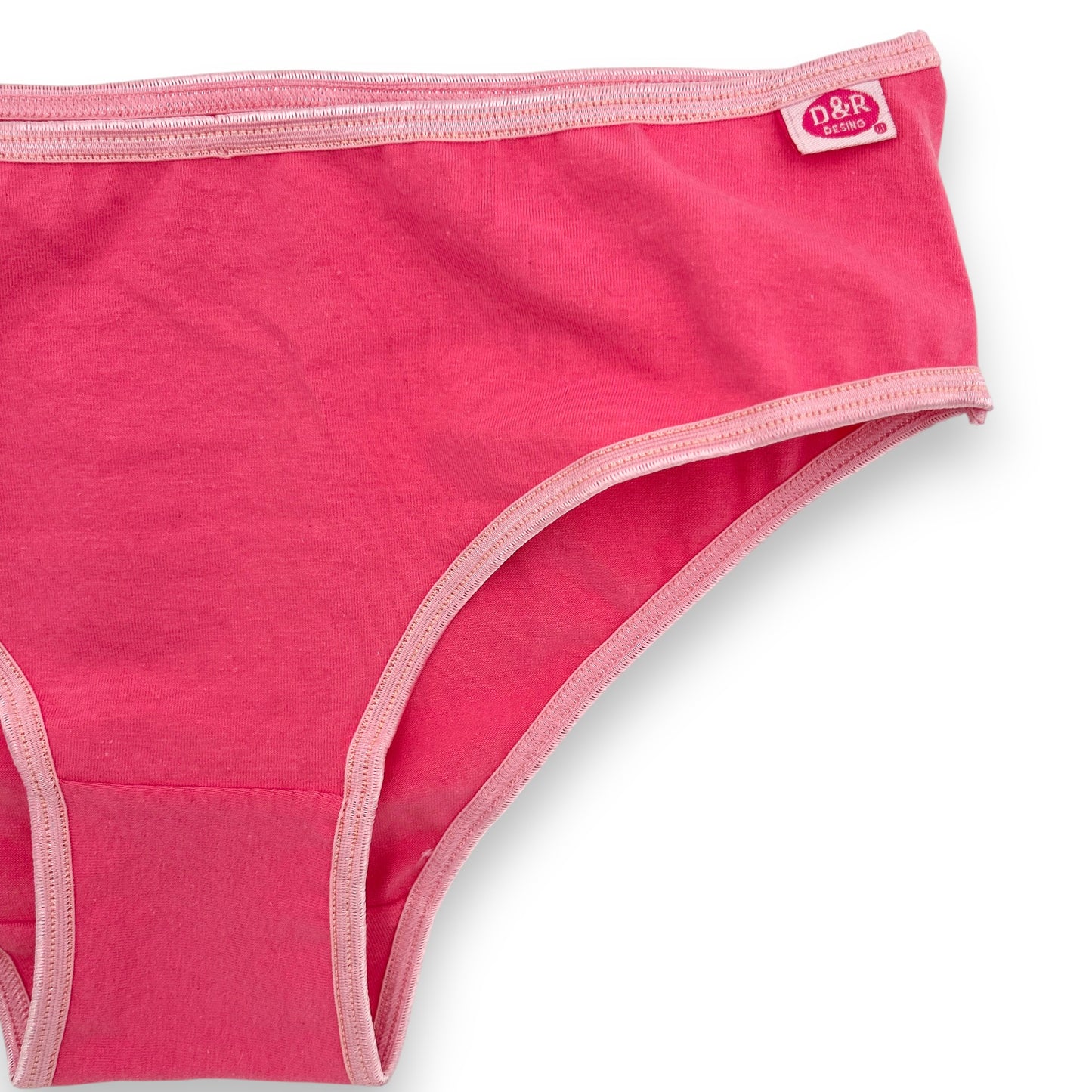 Bikini de algodón liso surtido unitalla dama D&R paquete de 6