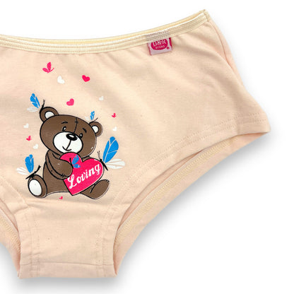 Boxer corto de algodón estampado surtido unitalla dama D&R paquete de 6