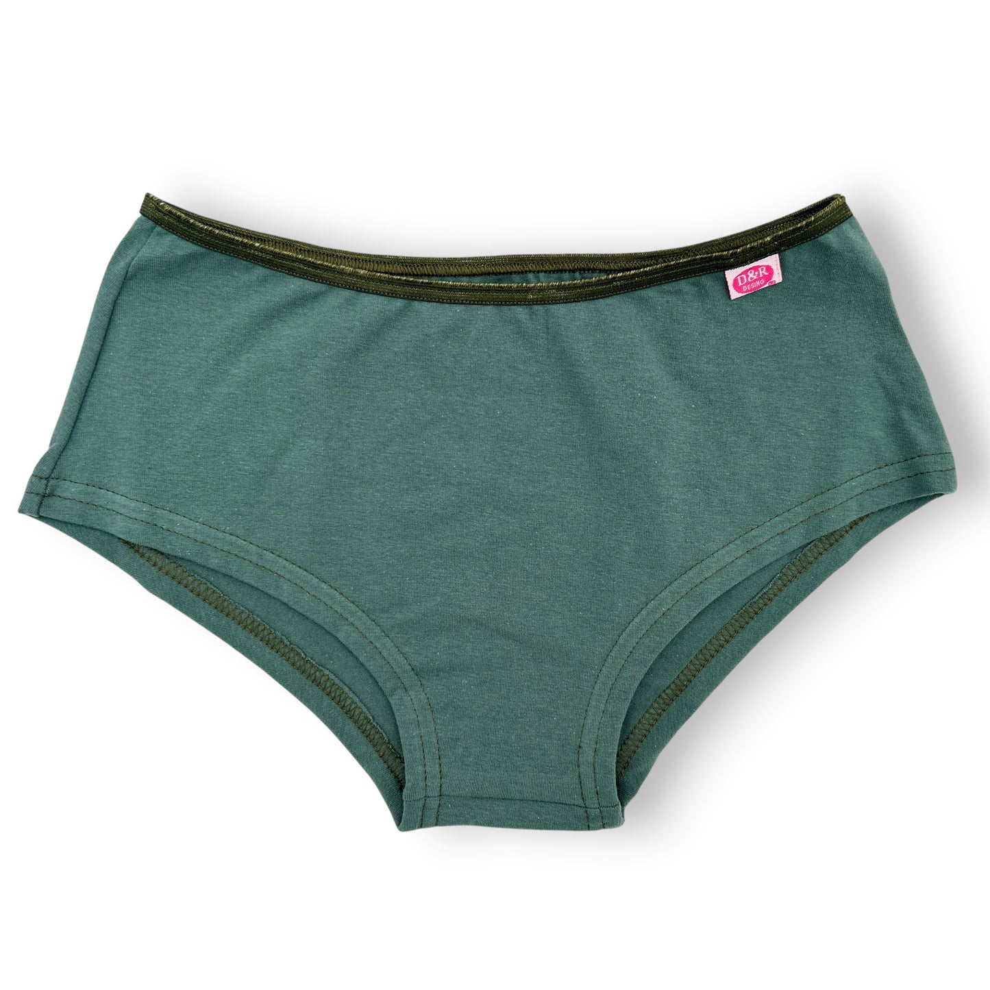 Boxer corto de algodón liso surtido unitalla dama D&R paquete de 6