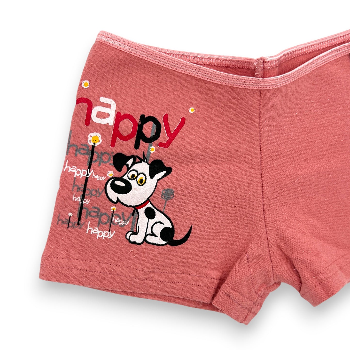 Boxer largo de algodón estampado surtido niña D&R paquete de 6