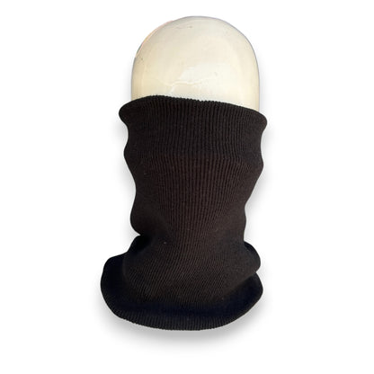 Buff o cuellera térmico negro de acrilán con felpa unitalla