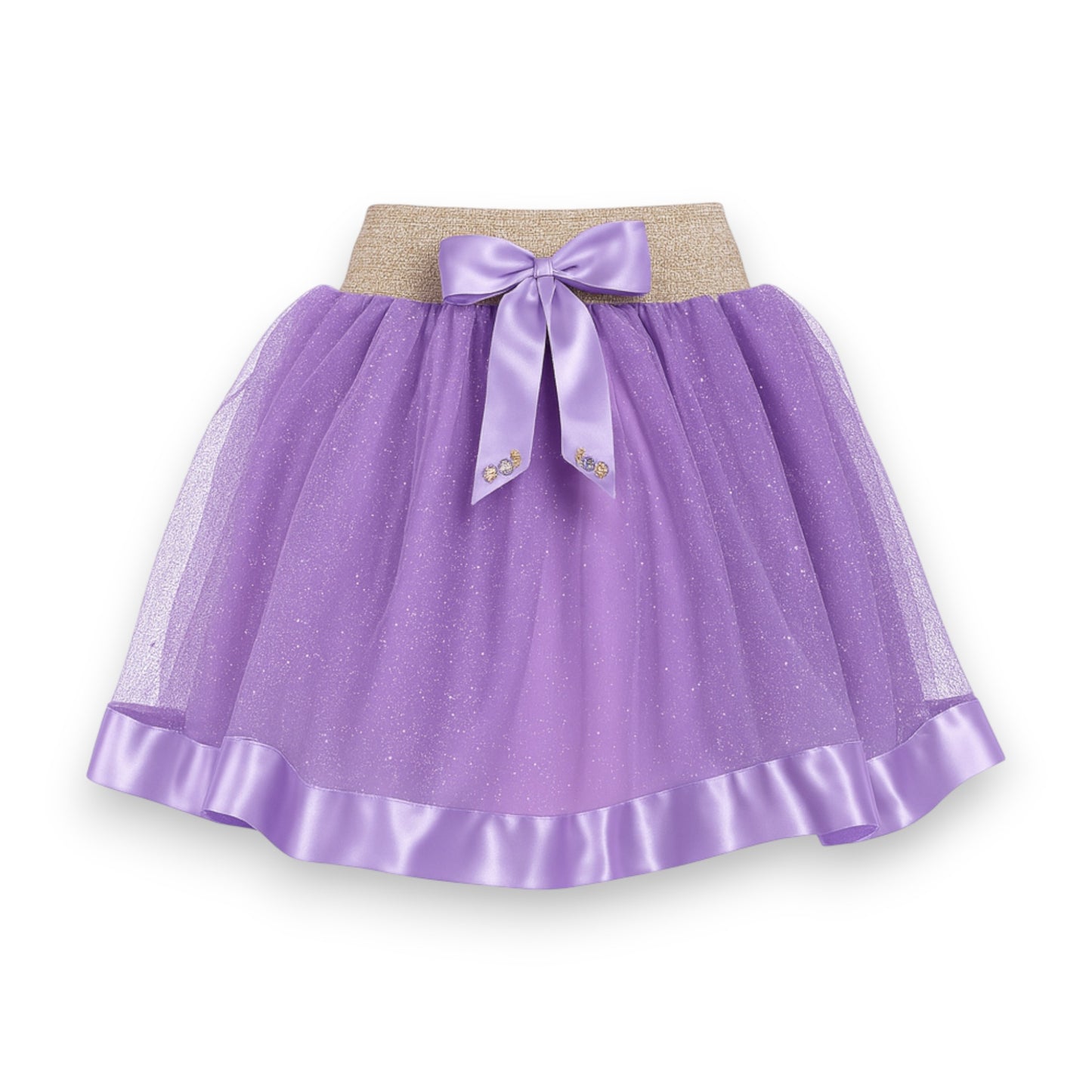 Tutu listón con brillos infantil varios colores niña