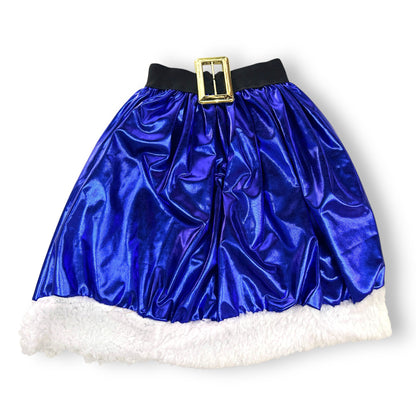 Falda navideña metálica varias tallas