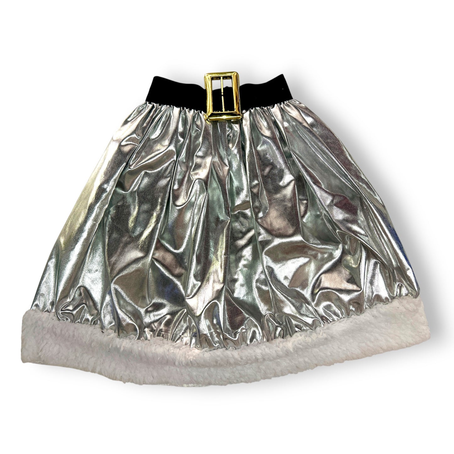 Falda navideña metálica varias tallas