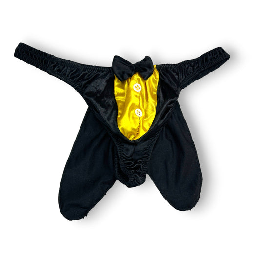 Tanga figura broma caballero unitalla de esmoquin