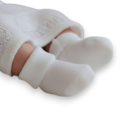 Tobillera blanca para Niño Dios paquete de 12