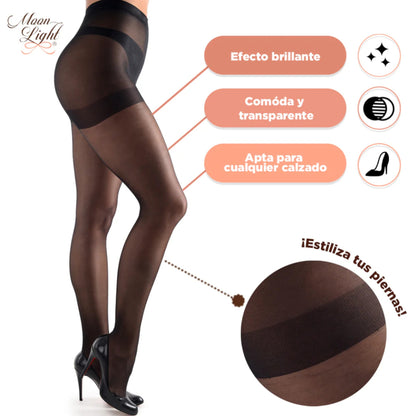 Pantimedia likra vanizada dama #1000 Moon Light