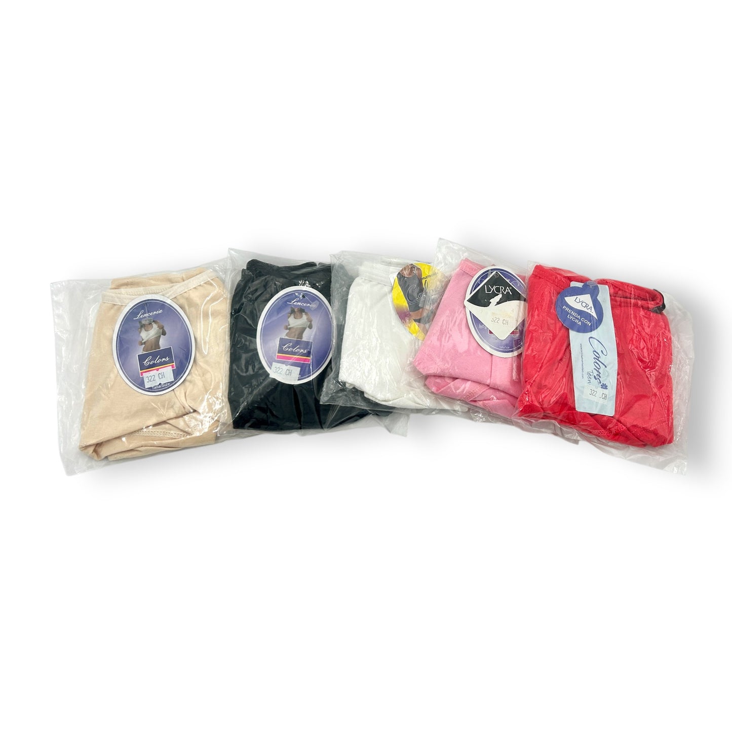 Bóxer de algodón cachetero dama #322 Colors