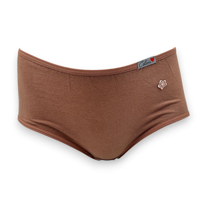 Pantaleta de algodón 3/4 dama #321 Colors