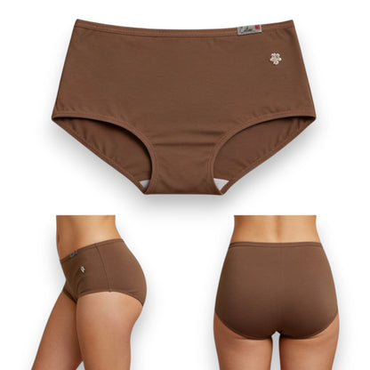 Pantaleta de algodón 3/4 dama #321 Colors