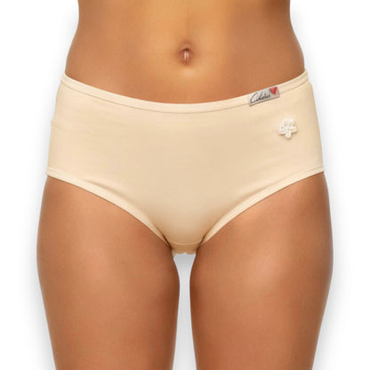 Pantaleta de algodón 3/4 dama #321 Colors