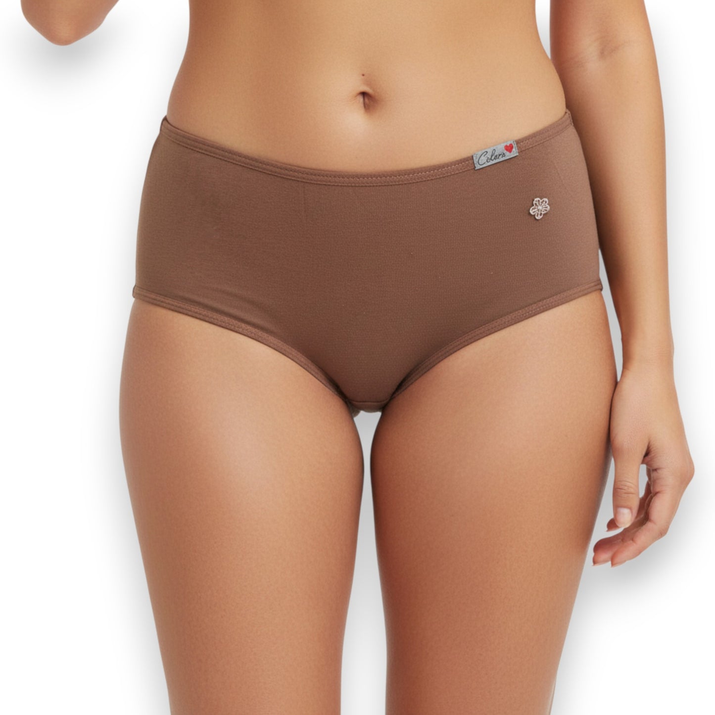 Pantaleta de algodón 3/4 dama #321 Colors