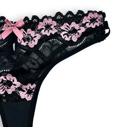 Tanga de encaje surtida unitalla dama #T4 Mary Paquete de 6