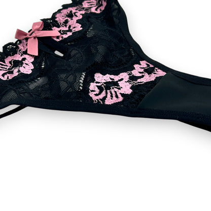 Tanga de encaje surtida unitalla dama #T4 Mary Paquete de 6