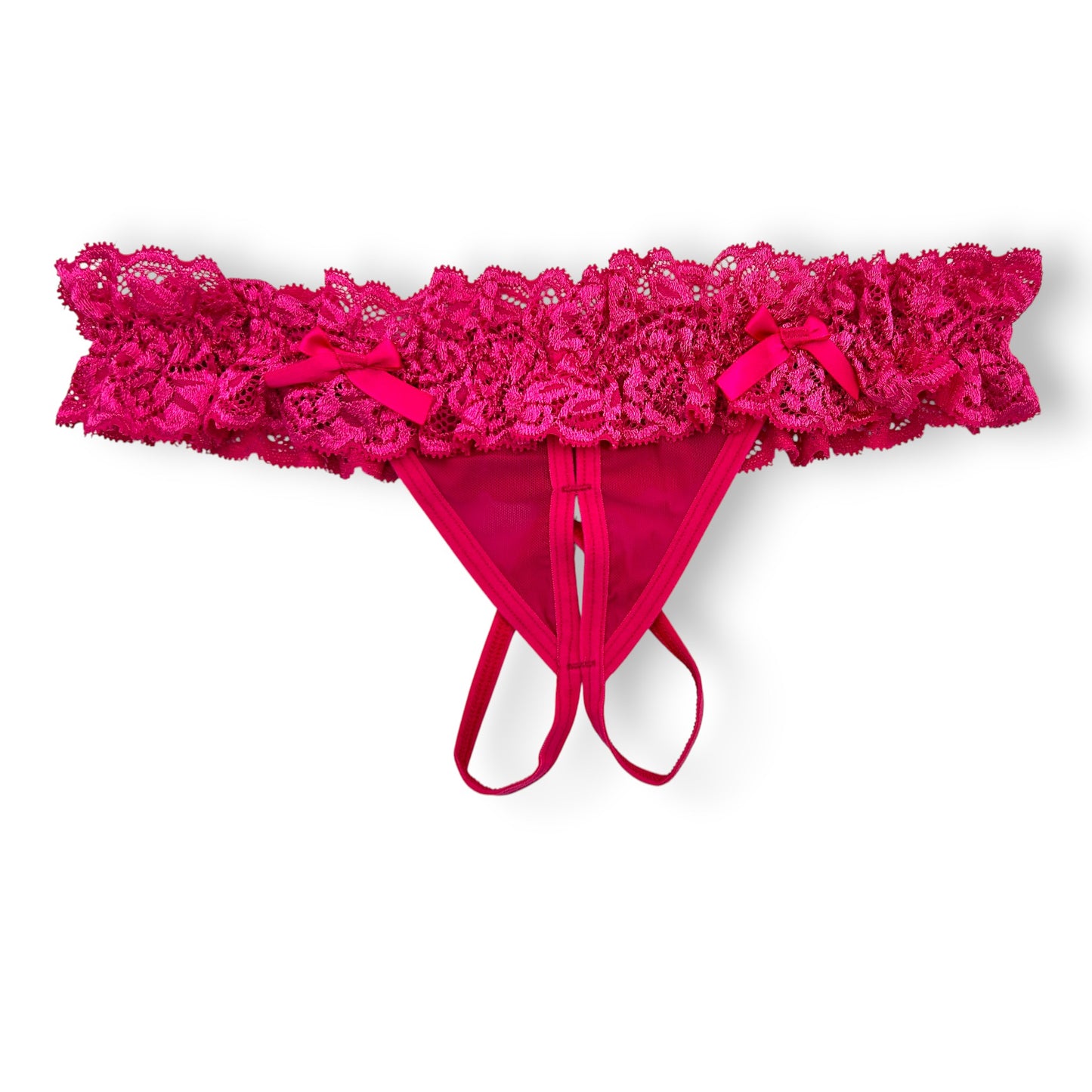 Tanga de encaje con abertura surtida unitalla dama #T6 Mary Paquete de 6