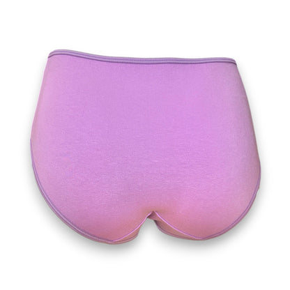 Pantaleta completa lisa de algodón surtida dama Sari Paquete de 6