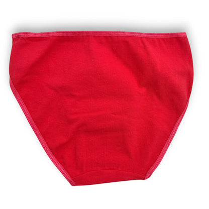 Pantaleta 3/4 lisa de algodón surtida dama Sari Paquete de 6