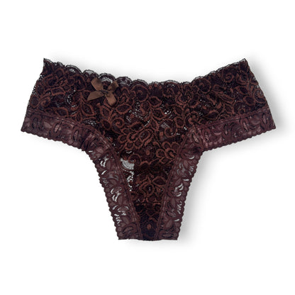 Tanga de encaje surtida unitalla dama #T15 Mary Paquete de 6