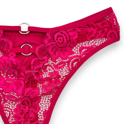 Tanga de encaje surtida unitalla dama #T21 Mary Paquete de 6