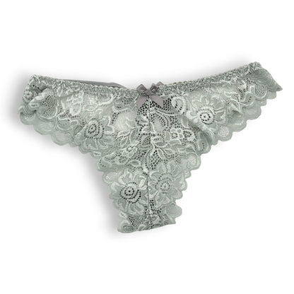 Tanga de encaje surtida unitalla dama #T24 Mary Paquete de 6