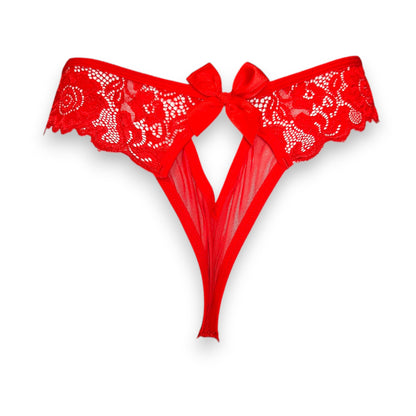 Tanga de encaje surtida unitalla dama #C26 Mary Paquete de 6