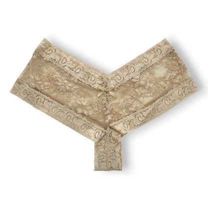 Boxer cachetero de encaje surtido unitalla dama #C34 Mary Paquete de 6