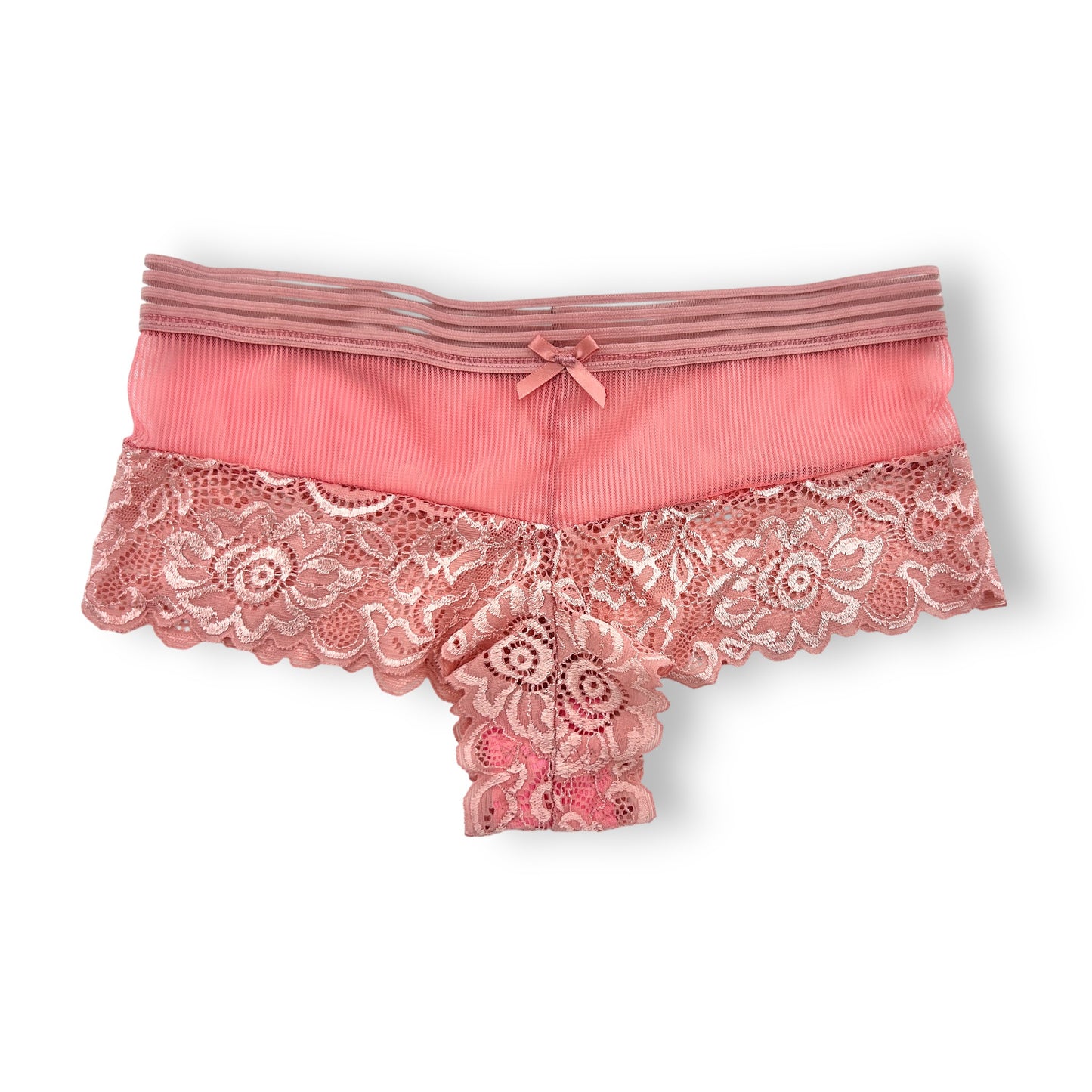 Boxer cachetero con encaje surtido unitalla dama #C38 Mary Paquete de 6