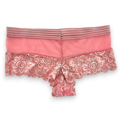 Boxer cachetero con encaje surtido unitalla dama #C38 Mary Paquete de 6