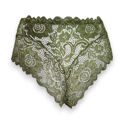 Boxer cachetero de encaje surtido unitalla dama #C41 Mary Paquete de 6