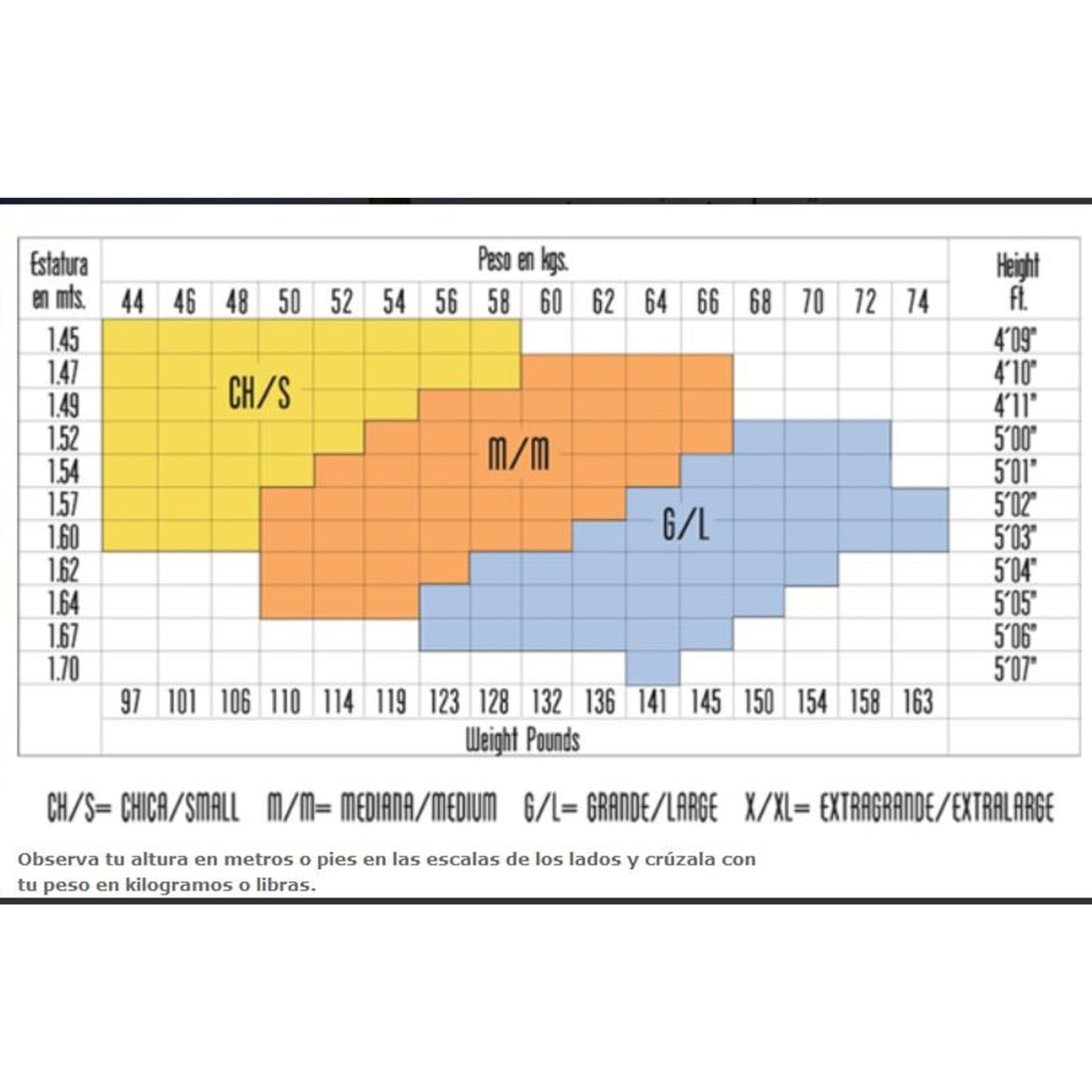 Tobimedia de compresión media 14–18 mm/Hg dama Kenal