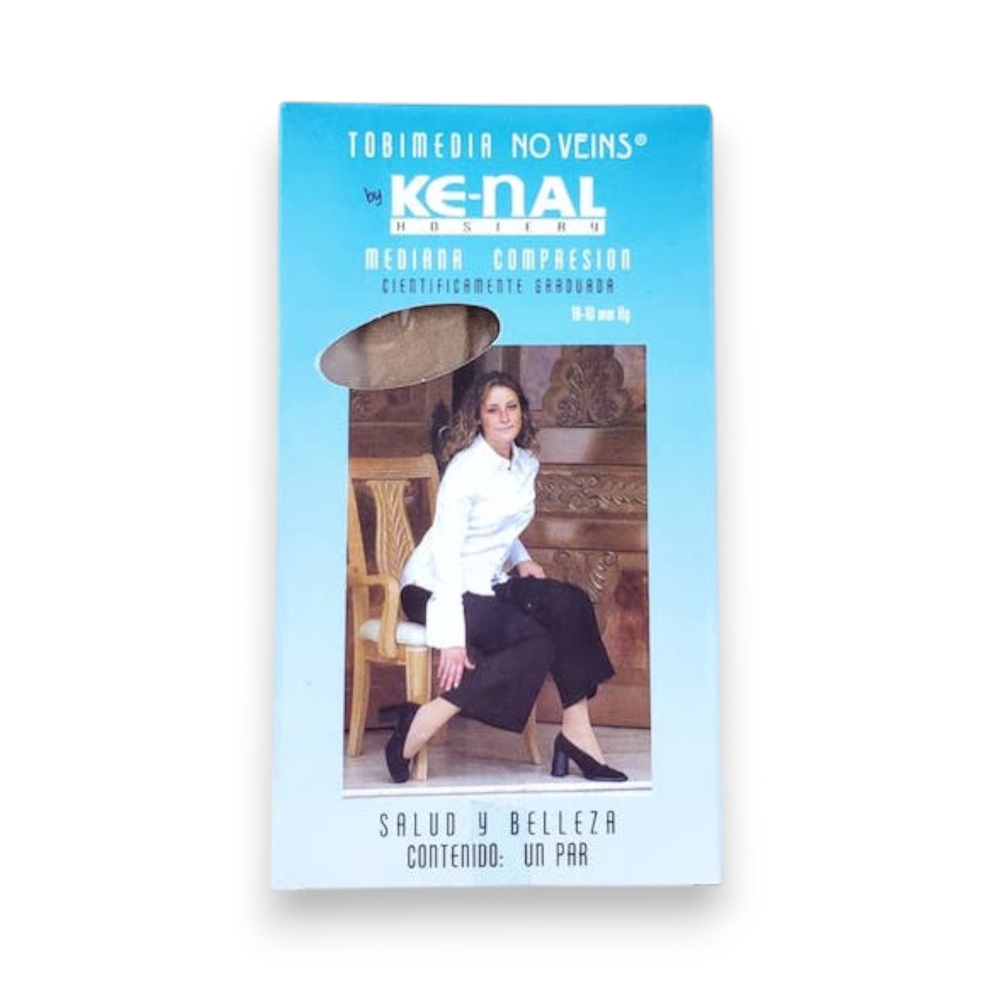 Tobimedia de compresión media 14–18 mm/Hg dama Kenal