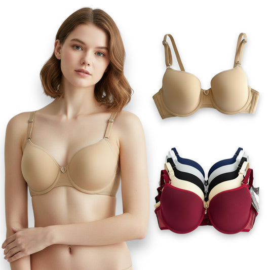 Brassier con varilla surtido juvenil LETY paquete de 6