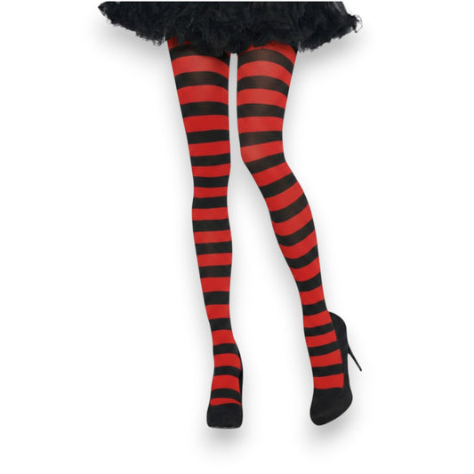 Malla rayada rojo con negro varias tallas Angie