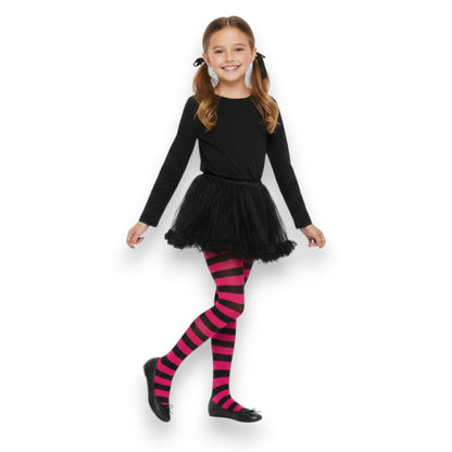 Malla rayada rosa con negro varias tallas Angie