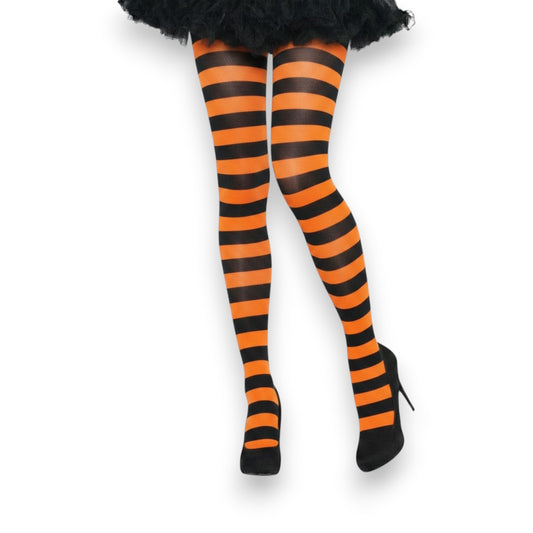 Malla rayada naranja con negro varias tallas Angie