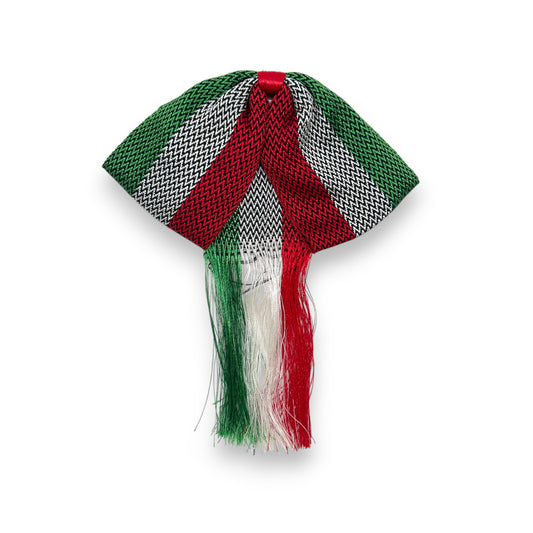 Moño o corbatín charro tricolor unitalla