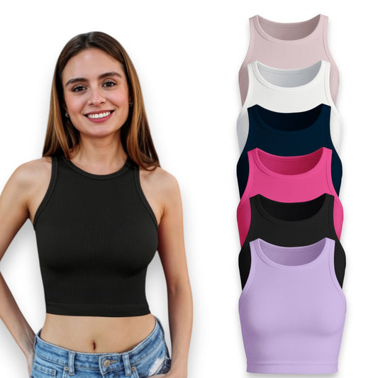 Crop top tirante ancho unitalla dama Catherine