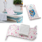 Soporte para tina ergonómico con toalla de repuesto Baby Mink