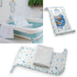 Soporte para tina ergonómico con toalla de repuesto Baby Mink