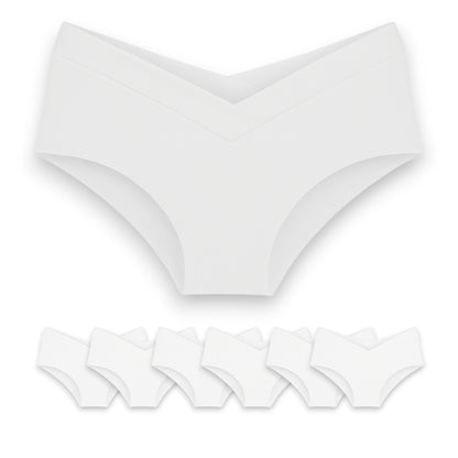 Boxer corto de algodón liso thalia surtido dama D&R paquete de 6