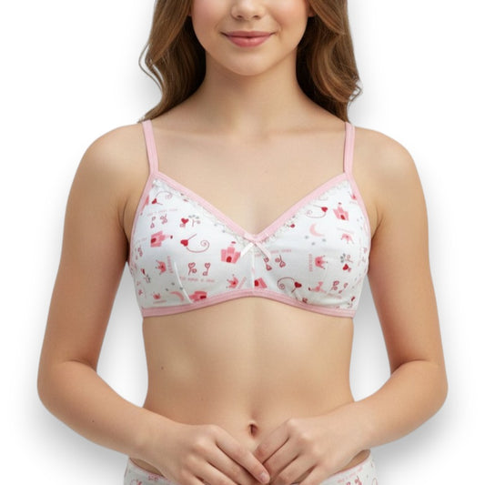 Corpiño estampado castillos niña #1677 Cylyo